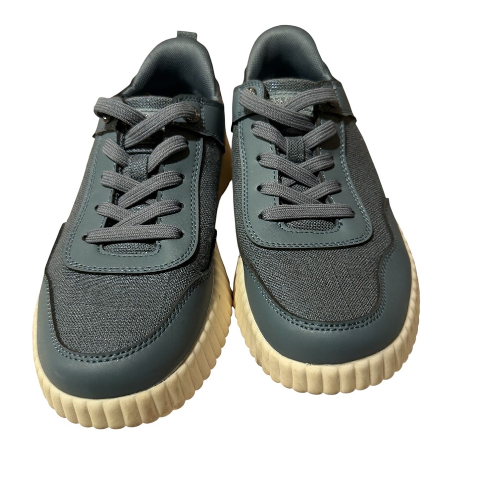 Skechers Martha Stewart Slip-ins BOBS City Shaper Slate Blue Sneakers 114728 7.5